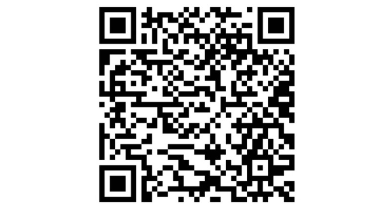 QR-kod till Simrishamns konstkarta